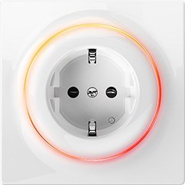 FIBARO Fibaro stenska vtičnica Tip F bela, 16 A, 110-230 V, z okvirjem, za notranjo uporabo, enojna, dostava v 24h