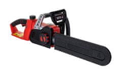 YATO Brezžični motorni žagin Yato YT-82813, 4500 RPM, dolžina rezila 35 cm, z avtomatskim oljenjem, črna/rdeča