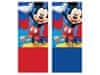 Cerda Večnamenski šal s flisom / grelnik vratu MICKEY MOUSE, rdeč flis