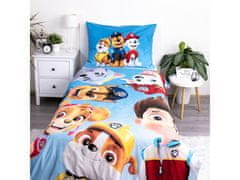 Paw Patrol Paw Patrol modra posteljnina za dečka, zadrga, bombaž 140x200cm OEKO-TEX 