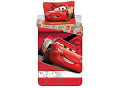 Disney Avtomobili - Lightning McQueen rdeča otroška posteljnina, za dečka, zadrga, bombaž 140x200cm OEKO-TEX