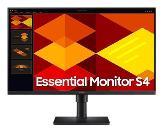 Samsung S40GD S4 monitor, 68,6 cm, FHD, IPS, črn (LS27D400GAUXEN)