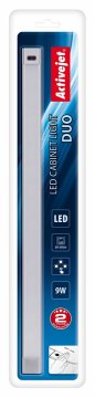 ActiveJet Aktivna LED podometna svetilka Activejet AJE-DUO, 9 W, 6000 K, bele barve, dimenzije 500 mm x 30 mm x 11,5 mm