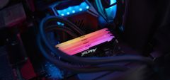 Kingston Kingston FURY Beast DDR4 32GB (2x16GB) 3200MT/s, RGB, CL16 DIMM - Visoka zmogljivost za vaš PC