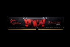 G.Skill G.Skill Aegis 16 GB DDR4 2400 MHz RAM modul, 1 x 16 GB, enokanalen, brez registracije, s hladilnikom