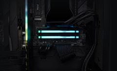 Kingston Kingston Technology FURY Beast 16GB DDR5 6000MT/s CL36 DIMM Kit (2x8GB) RGB EXPO za napredne računalniške zmogljivosti