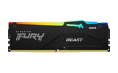 Kingston Kingston Technology FURY Beast 32GB DDR5 5600MT/s CL36 DIMM RGB (2x16GB) z Heatsink za PC