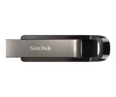 SanDisk SanDisk Flash Extreme Go 128GB USB 3.2 - Visoka hitrost prenosa, črna barva, idealen za shranjevanje podatkov.