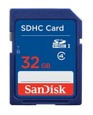 SanDisk SanDisk SDSDB-032G-B35 32 GB SDHC spominska kartica - modra, zanesljiva in prostorna rešitev za shranjevanje podatkov