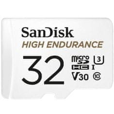 SanDisk SanDisk 32 GB MicroSDHC UHS-I Class 10, visoka vzdržljivost, vodoodporen, odporen na udarce, hitrosti pisanja 40 MB/s, branja 100 MB/s