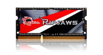 G.Skill G.Skill Ripjaws DDR3L 16GB (2 x 8GB) 1600MHz - Dual-channel pomnilniški modul za prenosnike, rdeča in črna barva