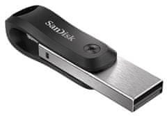 SanDisk SanDisk iXpand USB ključek 64 GB USB Type-A / Lightning, 3.2 Gen 2, kovinski in plastični ohišje, zaščita proti praskam