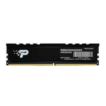 slomart PAMETNI MODUL PATRIOT SIGNATURE PREMIUM DDR5 24GB 5600MHz 1 Rank - Visoka zmogljivost in zanesljivost za vaše naprave