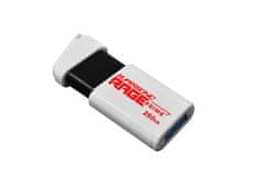 slomart USB ključ Patriot Rage Prime 256 GB, 600 MB/s, USB 3.2, bele barve, visoka hitrost prenosa, Plug and Play