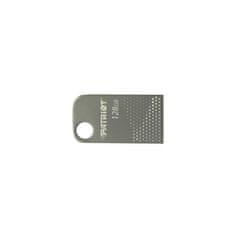slomart Patriot FLASHDRIVE Tab300 128GB USB 3.2, srebrna aluminijasta mini naprava, hitrosti branja do 120MB/s