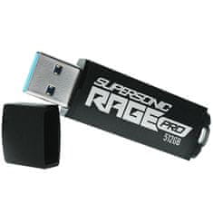 slomart USB ključek Patriot Memory PEF512GRGPB32U, 512 GB, USB Type-A, 3.2 Gen 1, črn, z aluminijasto ohišje, hitrost branja 420 MB/s