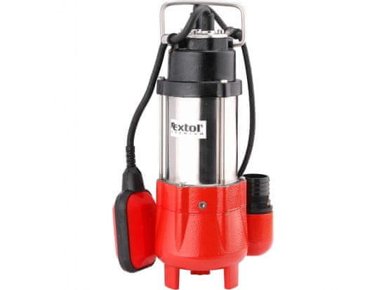 Extol Premium potopna črpalka za blato, 250W, 9000l/hod=150l/min SP 250 F.
