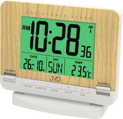 JVD Radijsko vodena budilka s termometrom RB9242.1