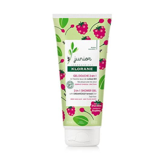 Klorane Junior gel za prhanje in šampon (2-1 Shower Gel)