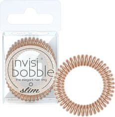 Invisibobble Slim iz Bronze in perl 3 kos