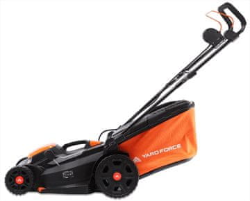 slomart Akumulatorska kosilnica YARD FORCE YF-LMC34A, brezžična, 34 cm širine reza, do 300 m² površine, z mulčenjem, 12.7 kg