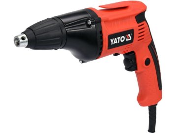 YATO Yato YT-82071 električni izvijač/udarni izvijač 5500 RPM, črna/rdeča, 230V, 550W, ergonomska oblika ročaja