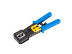 Lanberg LANBERG Crimping Orodje za RJ45, RJ12 in RJ11 - Črno/Žuto, Profesionalna Kakovost, 24 Ur Pošiljanja