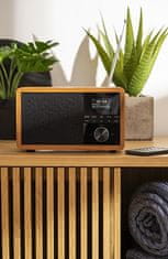 Adler Prenosni radio Adler AD 1184 Digitalni, les/črn, Bluetooth 5.0