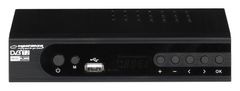Esperanza Digitalni DVB-T2 H.265/HEVC tuner Esperanza EV106P - črna, z možnostjo snemanja in časovnega premika