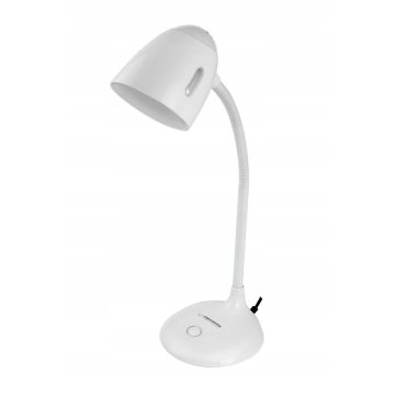 Esperanza Bela namizna svetilka Esperanza ELD110W Electra z fleksibilnim rokom in modernim dizajnom, 12 W, LED, E27, CE, RoHS.