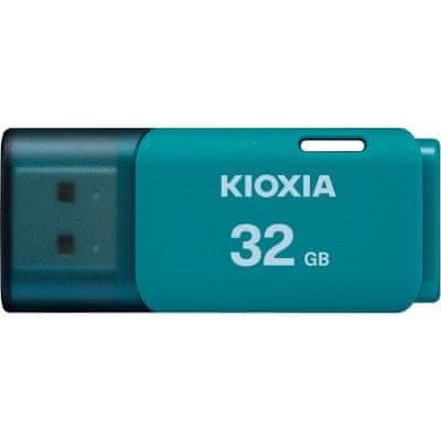 KIOXIA Kioxia TransMemory U202 USB ključek 32 GB, USB Type-A 2.0, modra barva, kompakten in priročen za uporabo