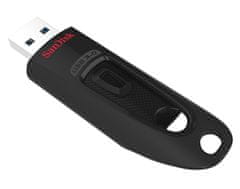 SanDisk SanDisk Ultra USB ključek 128 GB, USB Type-A 3.2 Gen 1, črno, hitrost branja do 100 MB/s, zaščita s geslom.