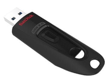 SanDisk SanDisk Ultra USB ključek 128 GB, USB Type-A 3.2 Gen 1, črno, hitrost branja do 100 MB/s, zaščita s geslom.