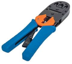 Intellinet Univerzalno orodje za krimpanje Intellinet za RJ45, RJ12 in RJ11 modularne konektorje - črno, 215 mm