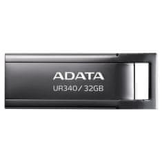 slomart ADATA UR340 USB ključek 32 GB, USB Type-A 3.2 Gen 1, črn, vodoodporen in odporen na udarce