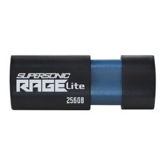 slomart USB ključek Patriot Rage Lite 256GB 180 MB/s, črn, USB 3.2 Gen 1, združljiv z Windows, Mac in Linux