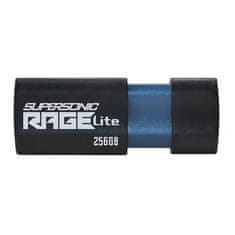 slomart USB ključek PATRIOT Rage Lite 1TB, 120 MB/s, USB 3.2, retraction, črn, hitro prenosljiv, združljiv z Mac, Windows in Linux.