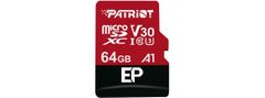 slomart Patriot Memory PEF64GEP31MCX 64 GB MicroSDXC Class 10 spominska kartica s hitrosti 100 MB/s in UHS class 3