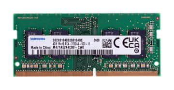 slomart Samsung SODIMM 4GB DDR4 3200MHz M471A5244CB0-CWE za prenosnike - visoka hitrost in zanesljivost pomnilnika