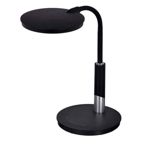ActiveJet Aktivna LED namizna svetilka AJE-RAYA RGB, moderna, črna, 10 W, 4000 K, IP20, dotik, 30000 h življenjske dobe.