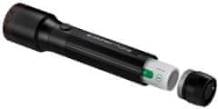 Led Lenser LED svetilka Ledlenser P7R Core, 1400 lm, 8 načinov svetljenja, IP68, rechargeable, aluminijasta, dolga avtonomija 5400 min