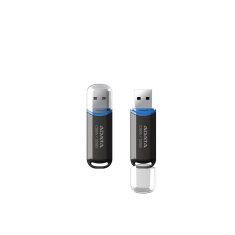 slomart ADATA 32GB C906 USB ključek, USB Type-A 2.0, črn, kapica, lahek in prenosen, združljiv z več operacijskimi sistemi