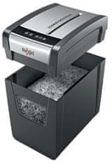 Rexel Rexel Momentum X312-SL uničevalnik papirja, particle-cut, črn in sivi, kapaciteta 12 listov, varnostna raven P-3