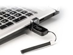 slomart ADATA UV240 USB ključek 64 GB USB Type-A 2.0, črn, sodoben in kompakten, združljiv z Windows, Mac in Linux