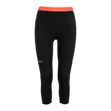 Salewa Hlače obutev za trening črna 168 - 171 cm/L Cristallo Warm Merino Responsive