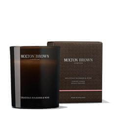Molton Brown Dišeča sveča Signature Delicious Rhubarb & Rose (Candle) 190 g