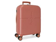Joummabags PEPE JEANS Highlight Terracota, ABS Potovalni kovček, 55x40x20cm, 37L, 7688626 (manjši iztek)