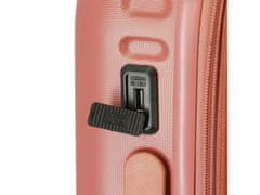 Joummabags PEPE JEANS Highlight Terracota, ABS Potovalni kovček, 55x40x20cm, 37L, 7688626 (manjši iztek)
