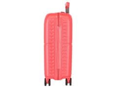 Joummabags PEPE JEANS Highlight Coral, ABS Potovalni kovček, 55x40x20cm, 37L, 768912D (majhen)