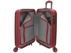 Jada Toys MOVOM Wood Red, Potovalni kovček, 55x40x20cm, 38L, 5319166 (majhen)
